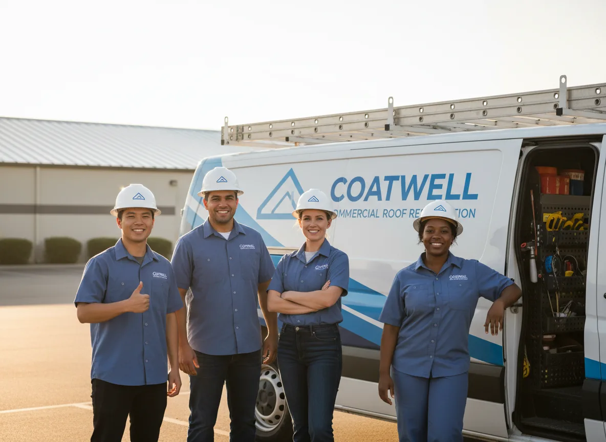 Commercial roof coating company in Hartford, WI